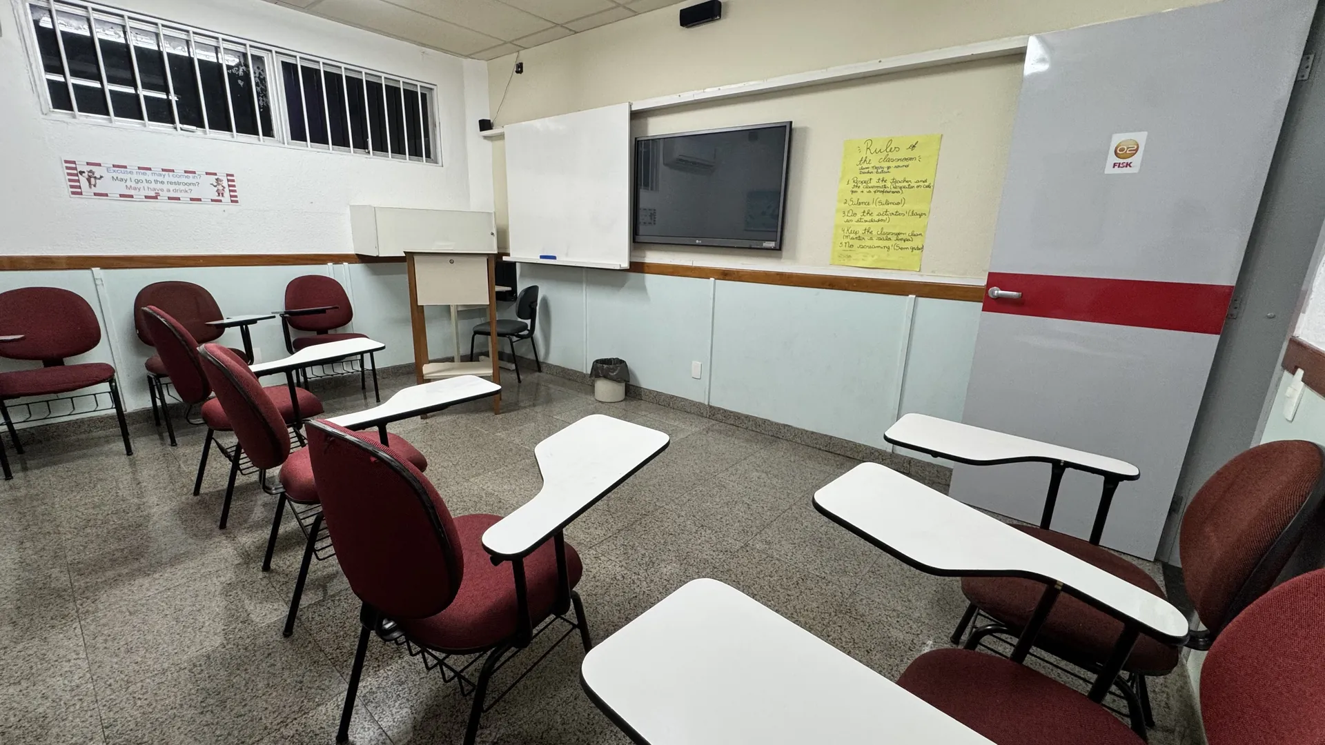 Ambiente de aprendizagem da Fisk Aldeota