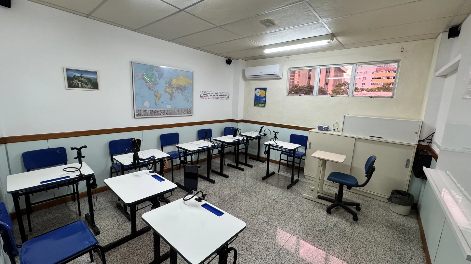 Ambiente de aprendizagem da Fisk Aldeota