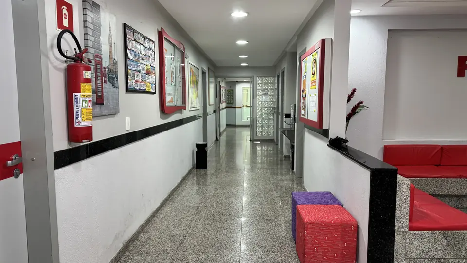 Corredor interno da Fisk Aldeota