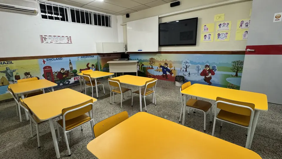 Sala de aula da Fisk Aldeota
