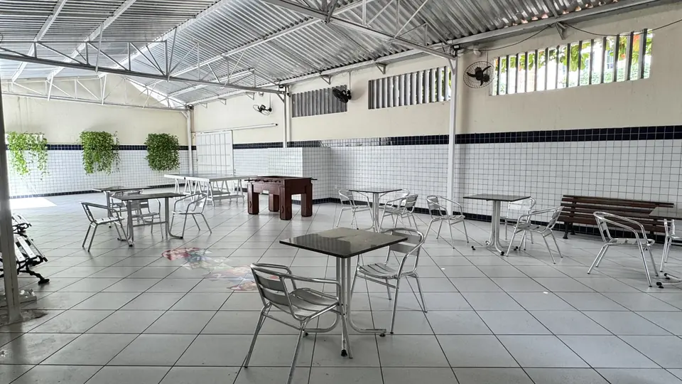 Área externa de convivência da Fisk Aldeota