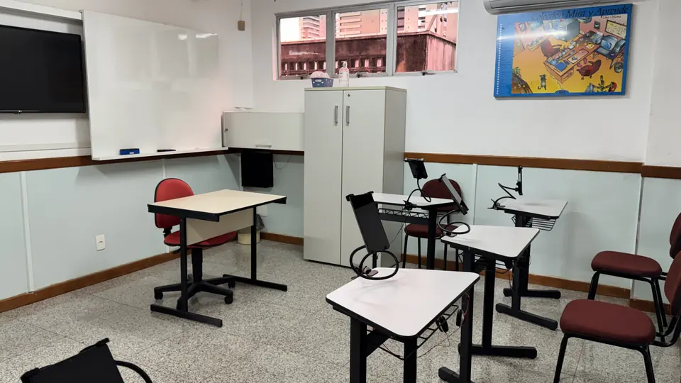 Ambientes internos integrados da Fisk Aldeota